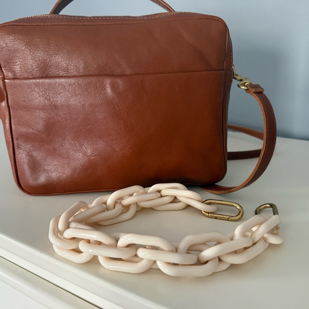 Clare V Leather Crossbody